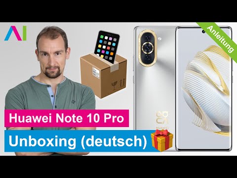 Huawei nova 10 Pro - Unboxing (deutsch) • 📱 • 📦 • 🆕 • Anleitung | Tutorial