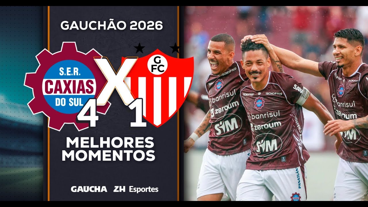 Caxias vs Guarany de Bagé Highlights