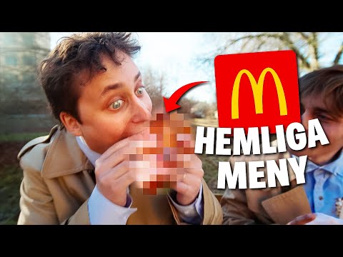 VI TESTAR MCDONALDS HEMLIGA MENY