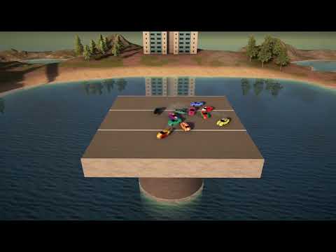 Turbo Sliders Unlimited - Sumo gameplay example