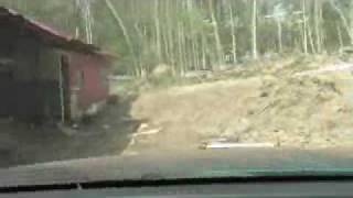 preview picture of video 'Off Road All Stock Oldsmobile wreck runs over boulder'