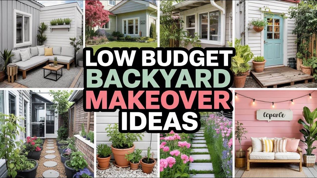 Genius Low-Budget Backyard Makeovers: The Most Stunning Transformations!