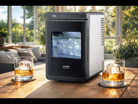 Ledukų gaminimo aparatas Caso IceCube Pro, 250 W, 2 L, nerūdijančio plieno / juodas