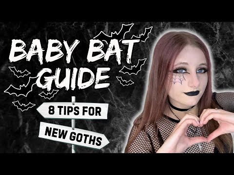 8 Tips for New Goths: A Baby Bat Guide