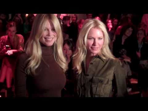 Fashion Broadcasting @ Claudia Schiffer & Valeria Mazza Salvatore Ferragamo SS 2010 \ 2011 Milan