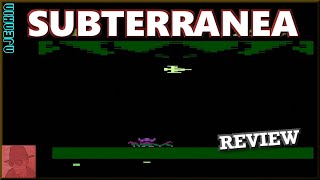 Subterranea - on the Atari 2600 - with Commentary !!