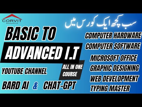 Basic To Advanced I T Course Introduction | Chat GPT | Bard AI | Graphic Designing | Web Development