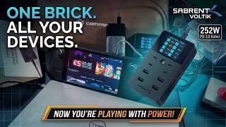 Sabrent VOLTIK 252W USB Charging Station: 8 Ports, One Power Brick, Zero Compromises