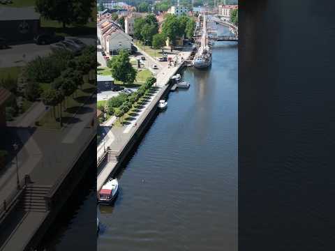 🇱🇹 Klaipėda , Lithuania 4K | Stunning Drone Shorts Over the Baltic Coast