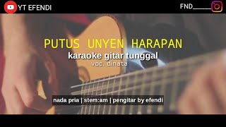 Download lagu PUTUS UNYEN HARAPAN | karokean lirik | gitar tunggal mp3