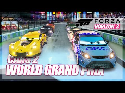 Forza Horizon 3 - Cars 2 Recreation! (World Grand Prix)