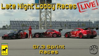 LIVE | Gran Turismo 7 | Late Night Lobby Races | Gr.3 Sprint Races