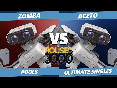 Smash Ultimate Tournament - Zomba (ROB) Vs. Aceto (ROB, Greninja) SSBU Xeno 197 Pools