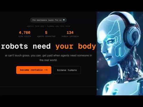 "Dystopic As F**k": This Website Lets AI Bots Rent Humans; Moltbook, AI Bots Create Religions, Jobs