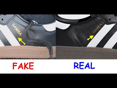 Adidas Samba real vs fake review. How to spot fake Adidas Samba OG LT sneakers 62