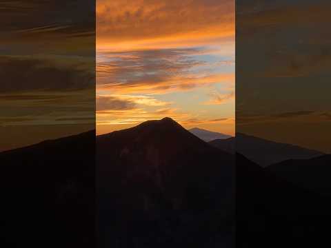 Sunseting @ Dragon’s Back Ridge, Santa Barbara 3 Peaks: Arlington, Cathedral & La Cumbre
