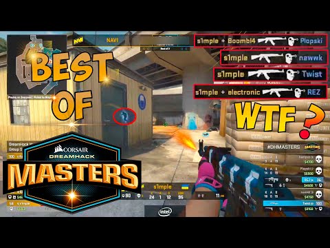 BEST of DreamHack 2020 / EPIC HIGHLIGHTS / INSANE MOMENTS / CS:GO |