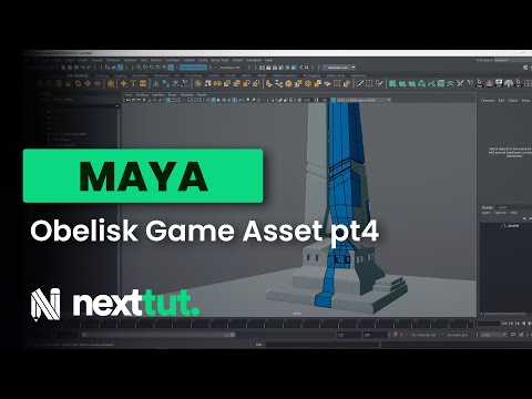 MAYA TUTORIAL Obelisk Game Asset part1