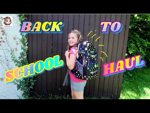 BACK TO SCHOOL HAUL 📚 Hannah geht shoppen für die 5. Klasse ✏️ Neue Schule - Whats in my bag!?