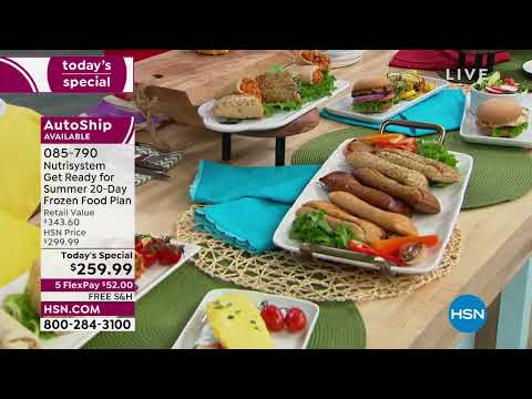 Nutrisystem: Machen Sie sich bereit für den Sommer – 20-Tage-Tiefkühlkostplan