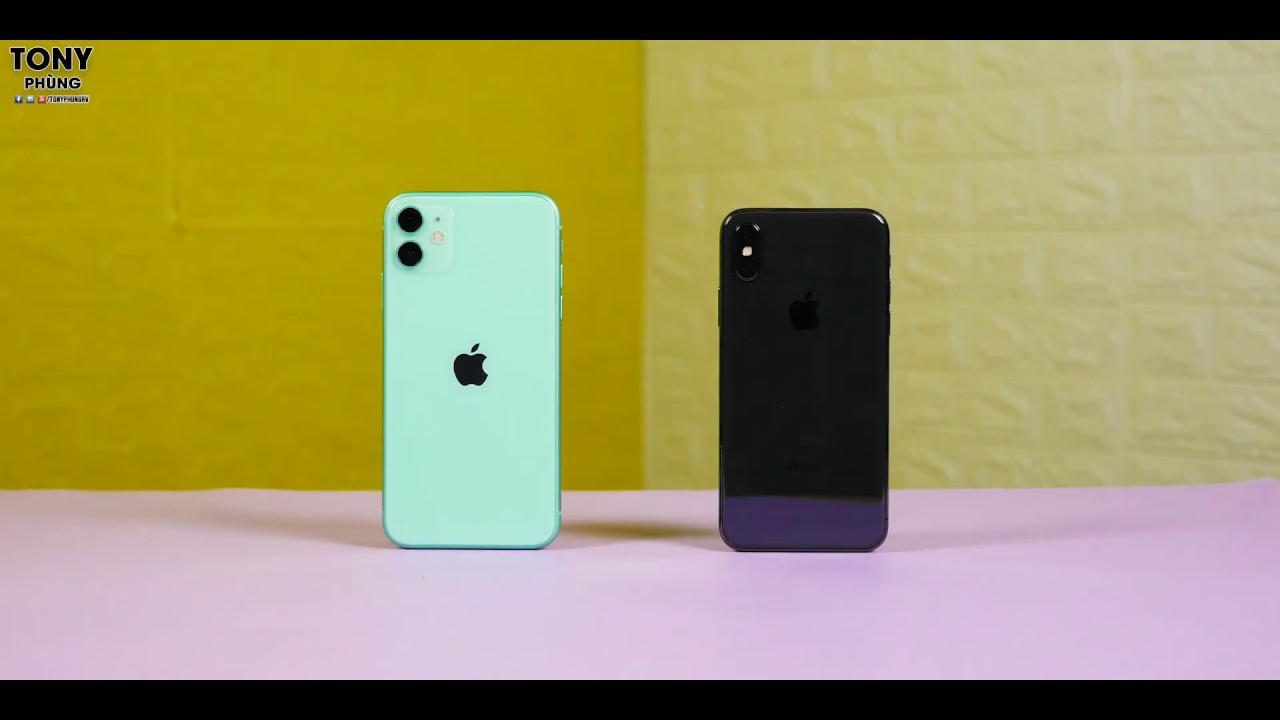 iPhone X và iPhone 11 