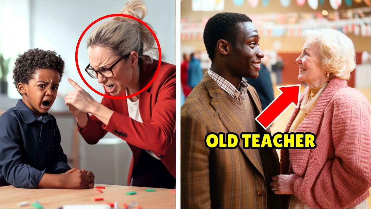 Racist Teacher Humiliates Black Student in Class. What Happened at Reunion Will Leave You in Tears.