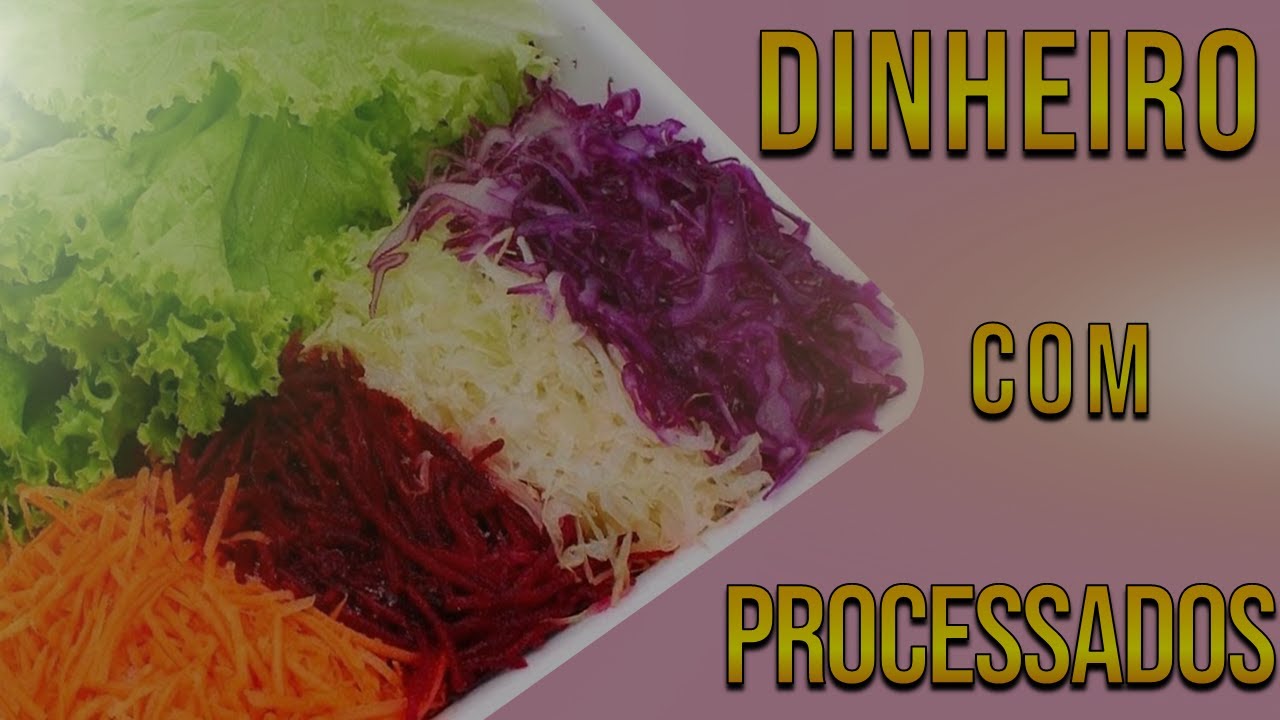 Ganhe dinheiro com legumes e verduras processados