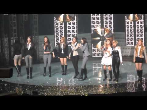 111028 Fancam SNSD The Boys Encore Stage @ Music Bank