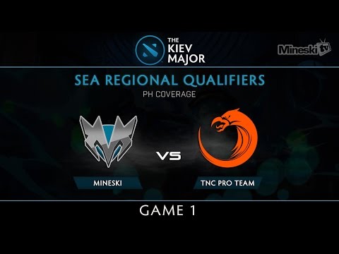 Mineski vs TNC Pro Team | Kiev Major Regional Qualifier | Group Stage | Best of 1 | Game 1