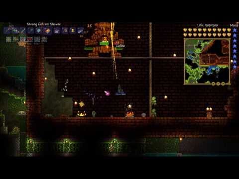 Terraria 1.2 Episode 18: Grinding Golems.
