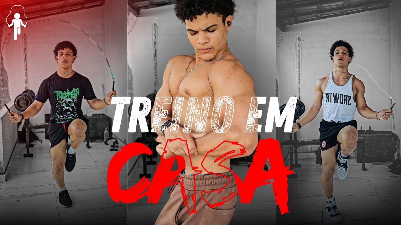 Treino em casa 17 🔥🏠