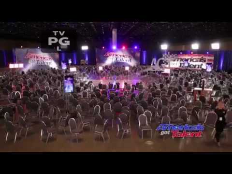 Emotional Simon ..AGT Fight Song.. She beats cancer