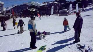 preview picture of video 'Courchevel France ski trip 2011'