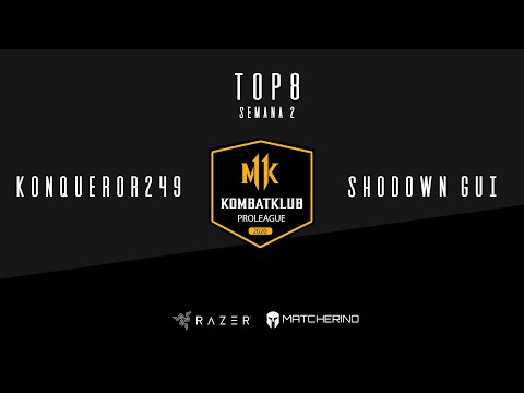 #MK11 #KombatKlub Pro League Semana 2 Grande Final - Konqueror249 vs Shodown Gui