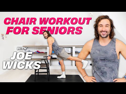 10 Minute Chair-Based Workout for Seniors | The Body Coach