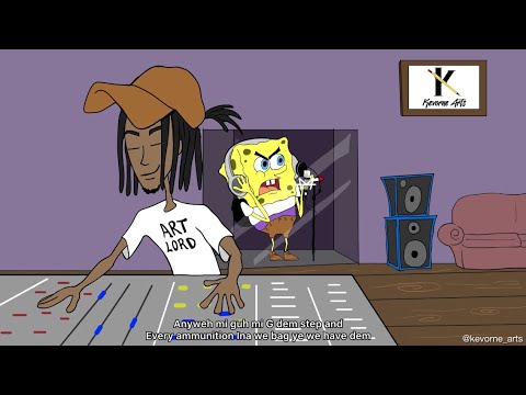 Part Three!!! GunBob pull up at the studio “Lyrical clash” (Animation)