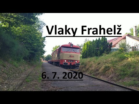 Vlaky Frahelž - mimořádné soupravy R 710 a R 723 + průjezdy vlaků [6. 7. 2020]