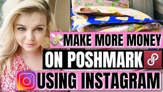 How To Make Money & Sell On Poshmark Using INSTAGRAM | 5 Tips to Grow Your Poshmark Business