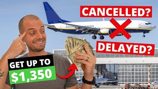 FLIGHT CANCELLED or DELAYED? Don’t get screwed! | Flight delay compensation rights you NEED to know