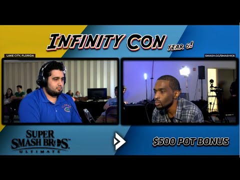 InfinityCON 2019: Losers Semis - OFox (Megaman/Fox) vs. BlueBeast (Mii Brawler)