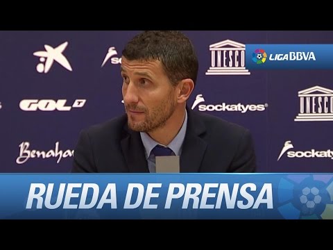 Javi Gracia:  "El día que diga que con un punto me conformo, me voy a mi casa" - HD