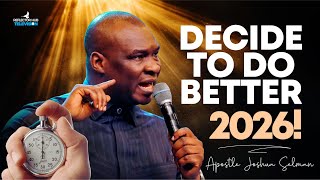 If You Ignore This Teaching, 2026 Will Be Hard | Apostle Joshua Selman