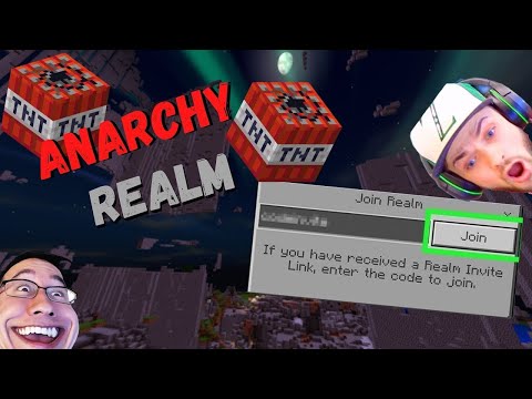 Arrow War - NEW Minecraft Anarchy Realm JOIN NOW!! | Bedrock | No Rules | TOO GOOD |
