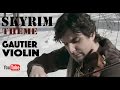 Skyrim Theme - Violin Cover - Marc-Andre Gautier ...