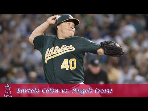 Oakland A's Pitching Performances Episode 6 - Bartolo Colon vs. Angels (2013)