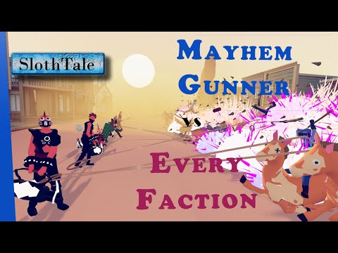 TABS -*NEW* Secret Hidden Units! -MAYHEM GUNNER  vs Every Faction -Totally Accurate Battle Simulator
