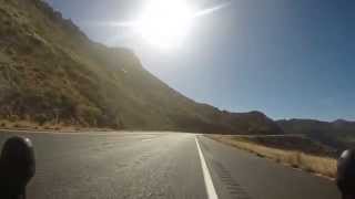 preview picture of video 'Biking up and down the Yarnell grade during the 2014 RAAM'