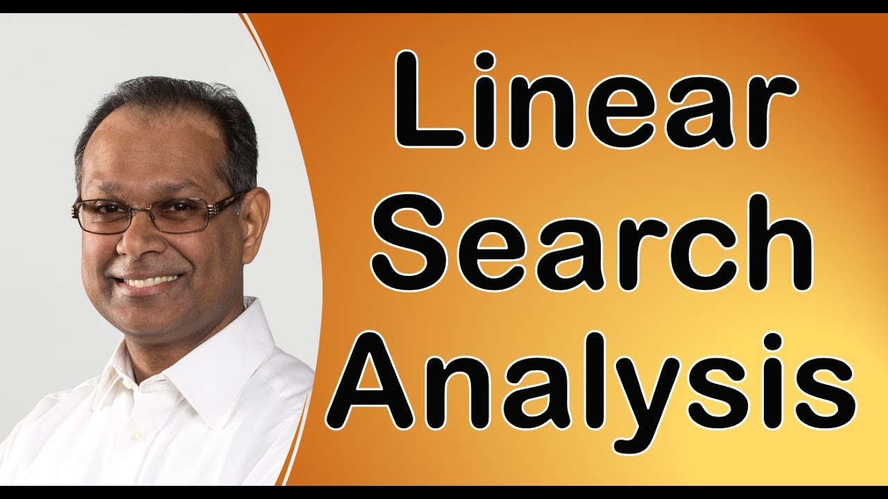 Linear search analysis in Python | Data structures