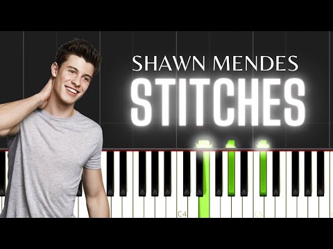 Shawn Mendes - Stitches | EASY Piano Tutorial