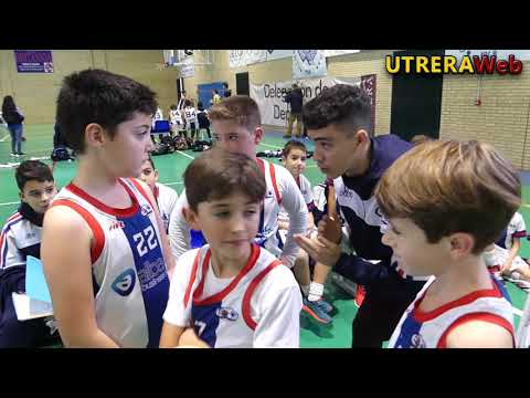 Baloncesto preminibasket 2019-2020 (jornada 4) C.B. Utrera - C.B. Dos Hermanas